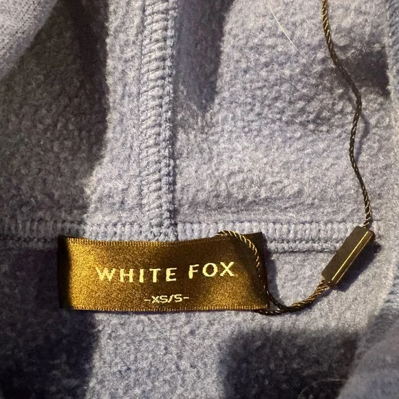 White Fox Boutique Blue Hoodie - Picture 3 of 6